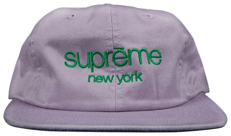 Buy Supreme Classic Logo 6-Panel 'Light Purple' - SS16H56 LIGHT PURPLE |  GOAT