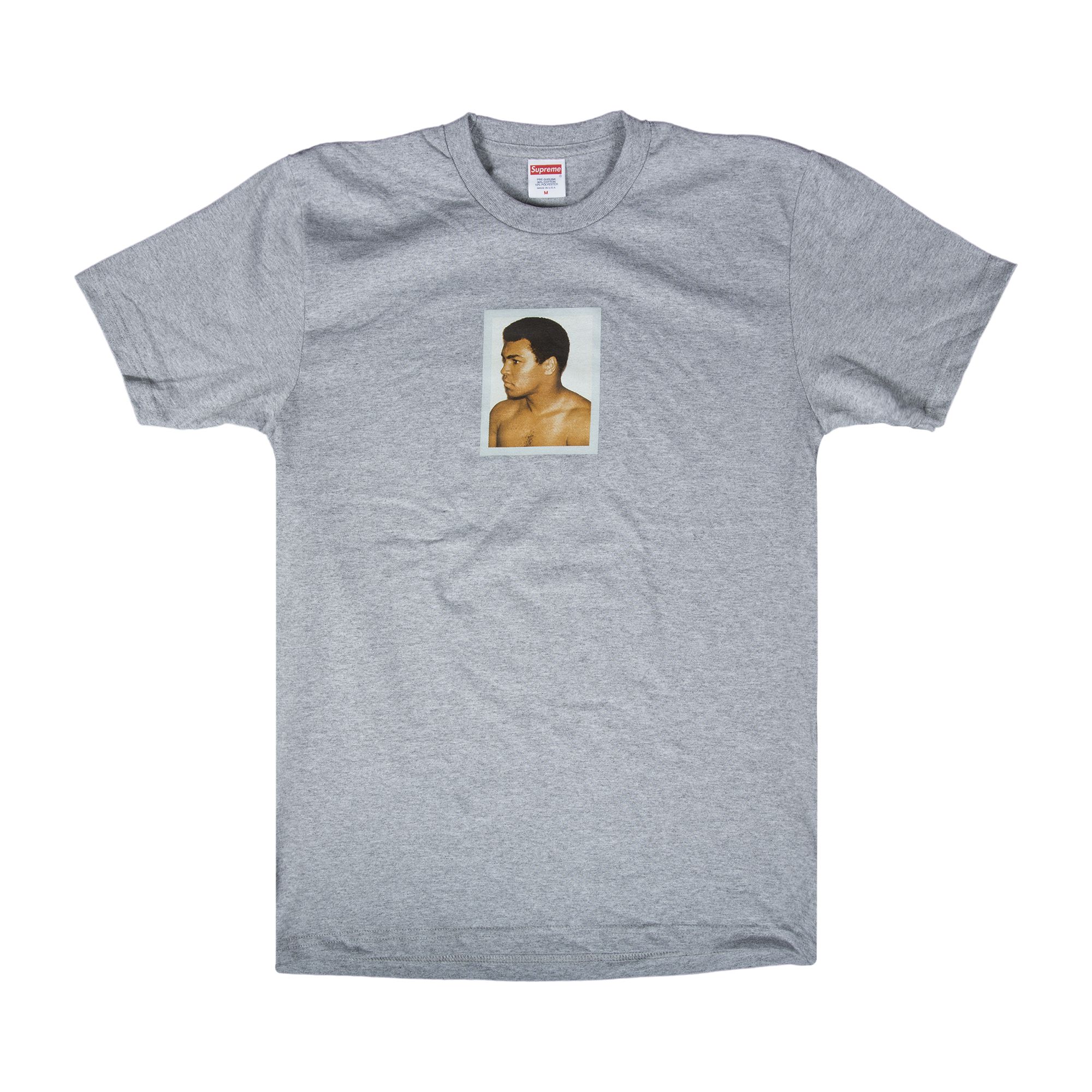 Pre-owned Supreme Ali X Warhol T-shirt 'grey' | Men's Size S In Gray