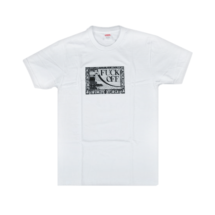 Supreme Fuck Off T Shirt White