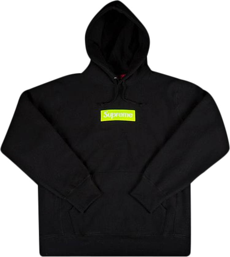 Supreme Box Logo Hooded Sweatshirt 'Black'