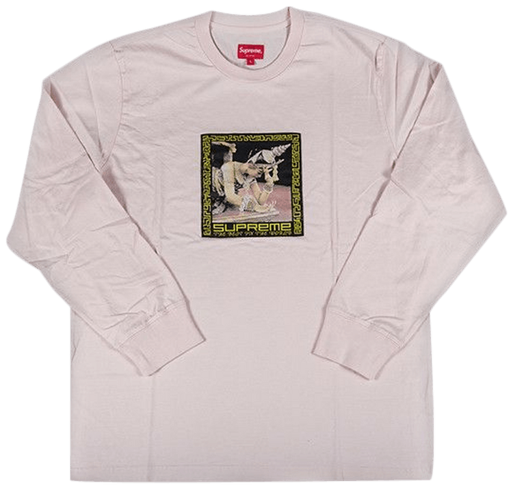 Size xl Supreme Best In The World Long Sleeve T Shirt Pink