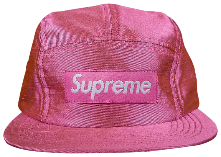 Supreme raw silk camp cap hotsell