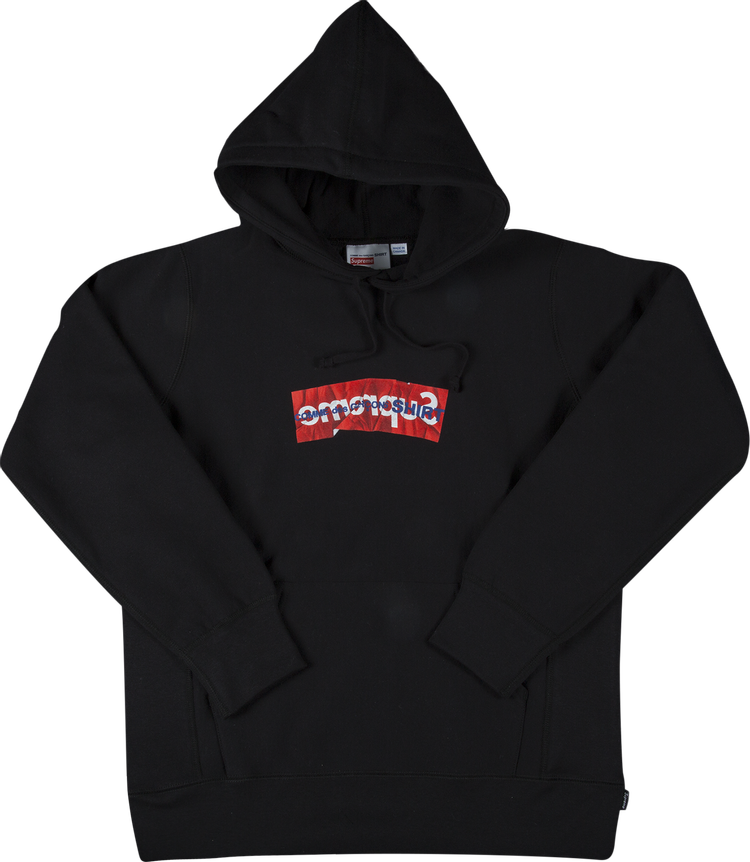 Supreme x Comme des Garçons SHIRT Box Logo Hooded Sweatshirt 'Black'