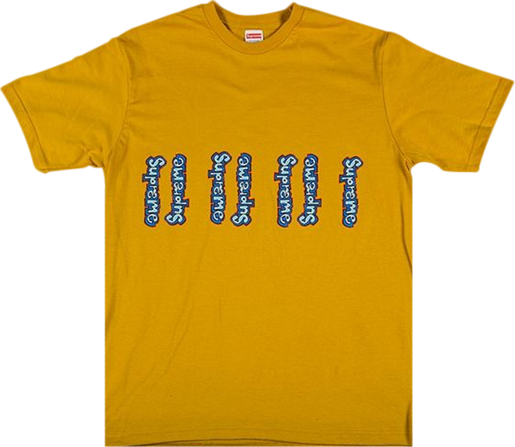 Supreme Gonz Logo T-Shirt 'Mustard'