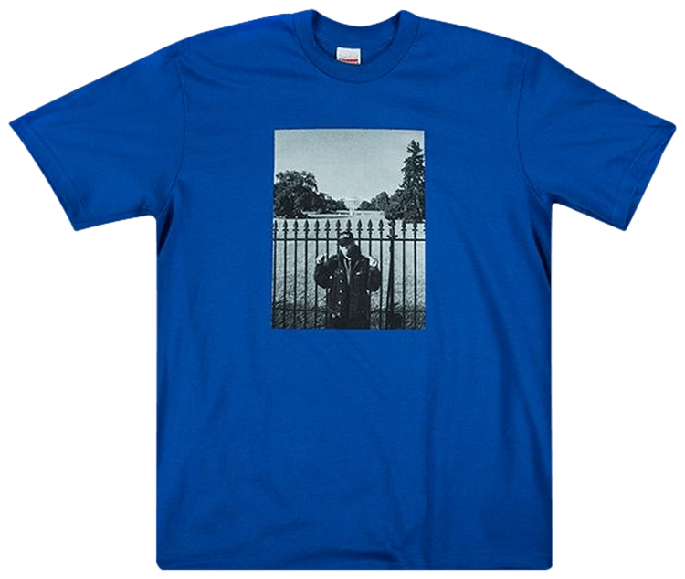 Supreme x Undercover x Public Enemy Whitehouse T-Shirt 'Royal Blue'