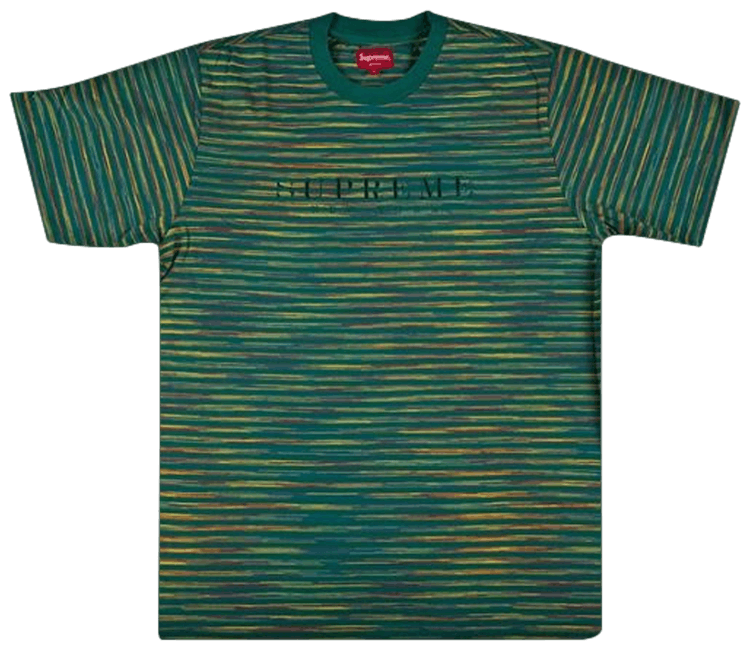 Buy Supreme Static Stripe Top Green SS18KN17 GREEN GOAT CA