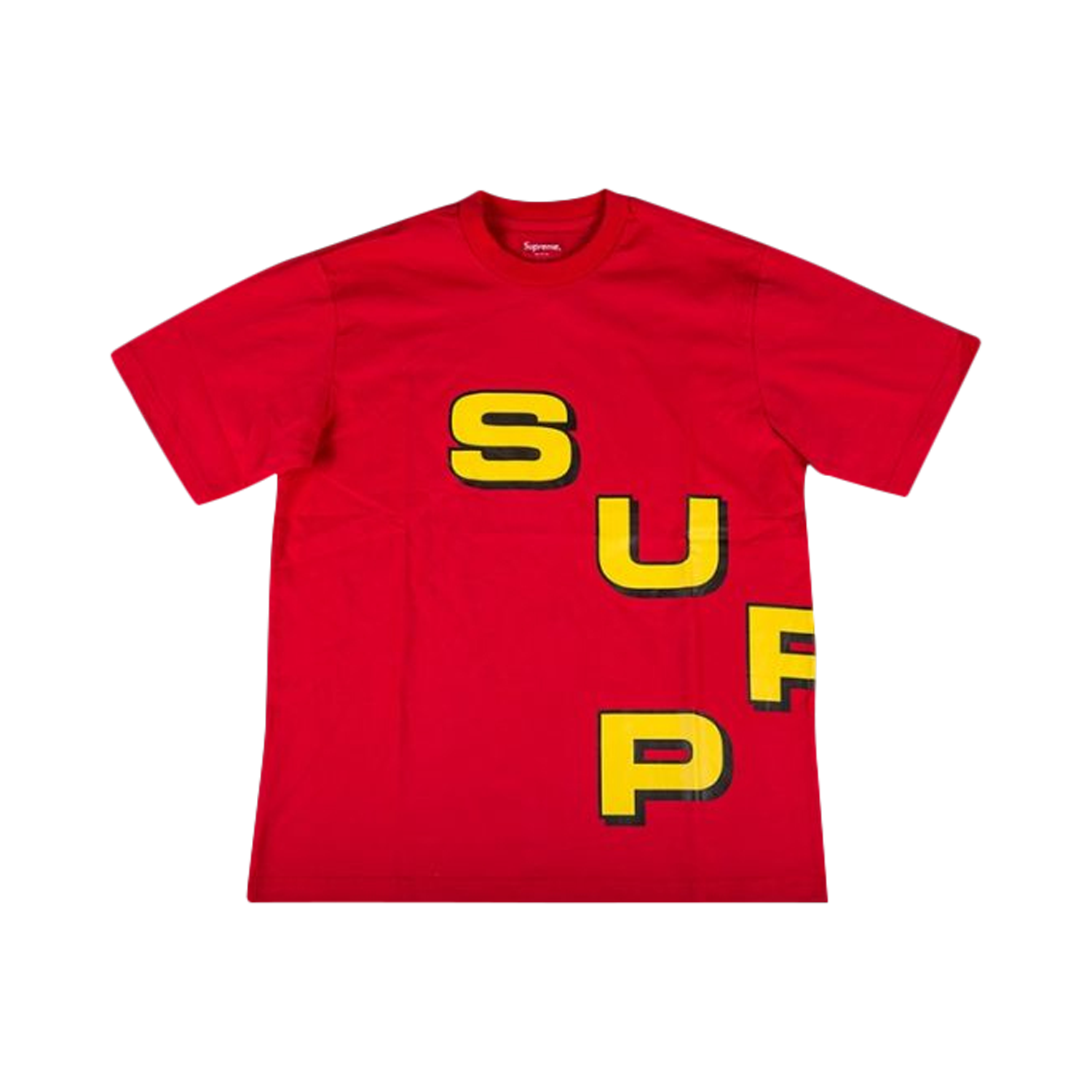 Supreme Stagger T-Shirt 'Red'