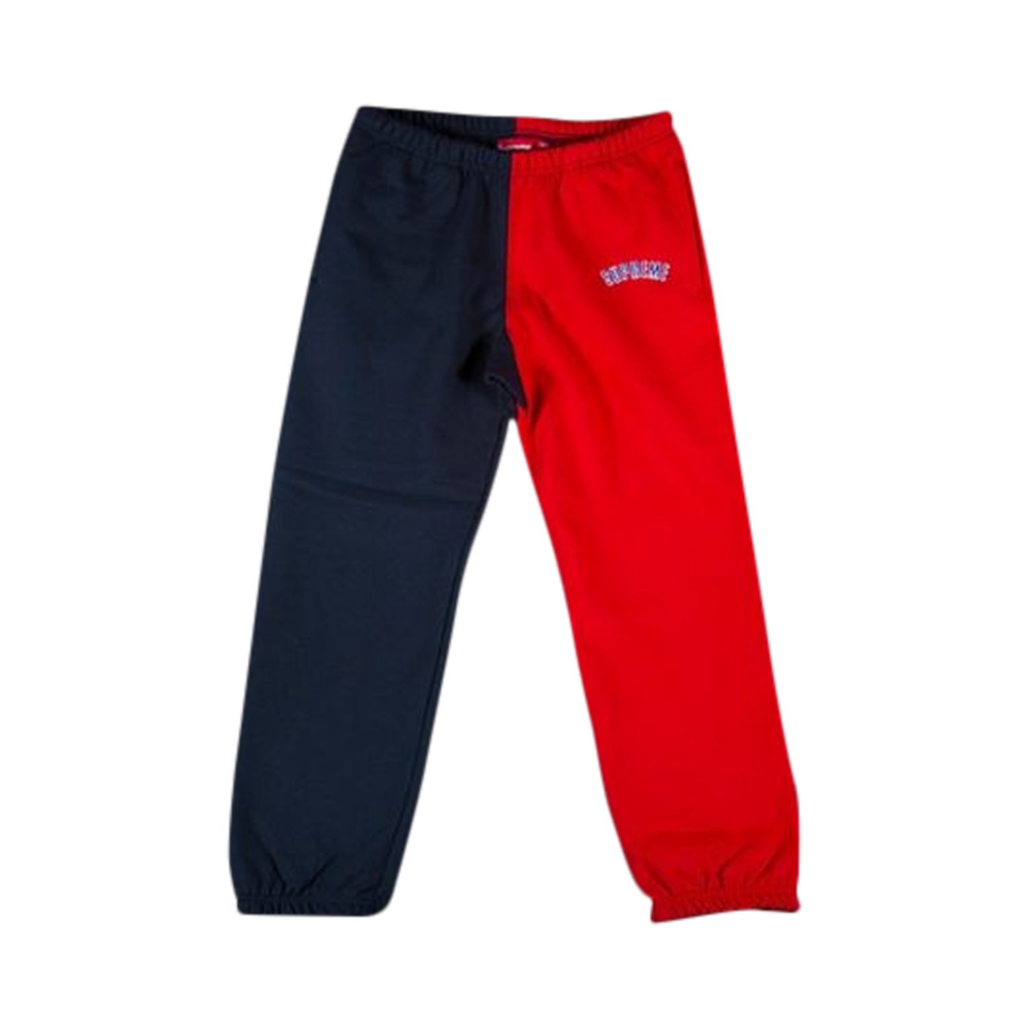 Pre-owned Supreme Split Sweatpant 'navy' | Blue | Men's Size Xl