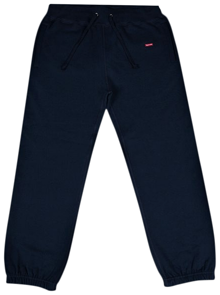 Supreme Small Box Sweatpants Navy