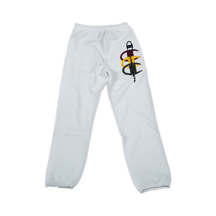 Buy Supreme x Champion Stacked C Sweatpant White FW17SW5 WHITE GOAT