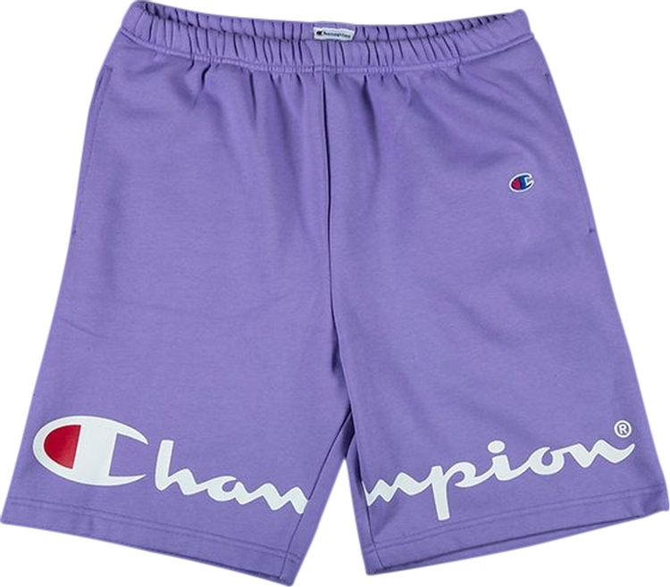 Supreme x Champion Sweatshort 'Light Purple'