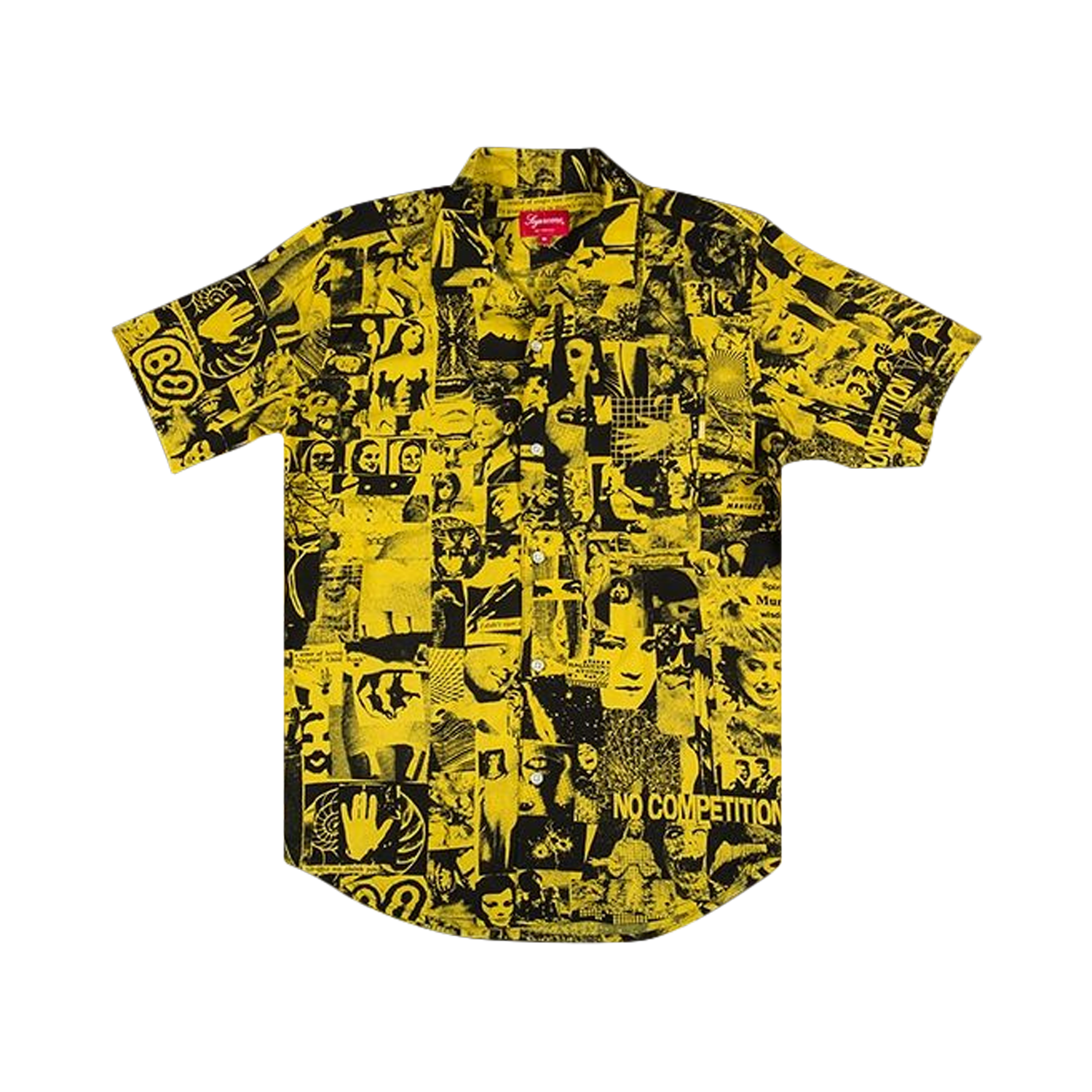 Buy Supreme Vibrations Rayon Shirt 'Yellow' - SS18S41 YELLOW | GOAT