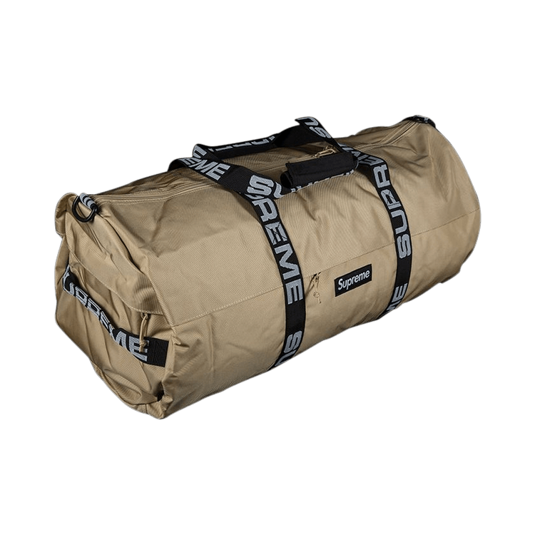 Supreme duffle bag ss18 tan deals