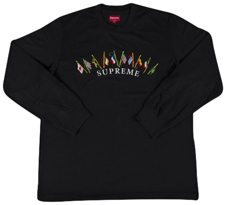 Supreme flags long sleeve new arrivals