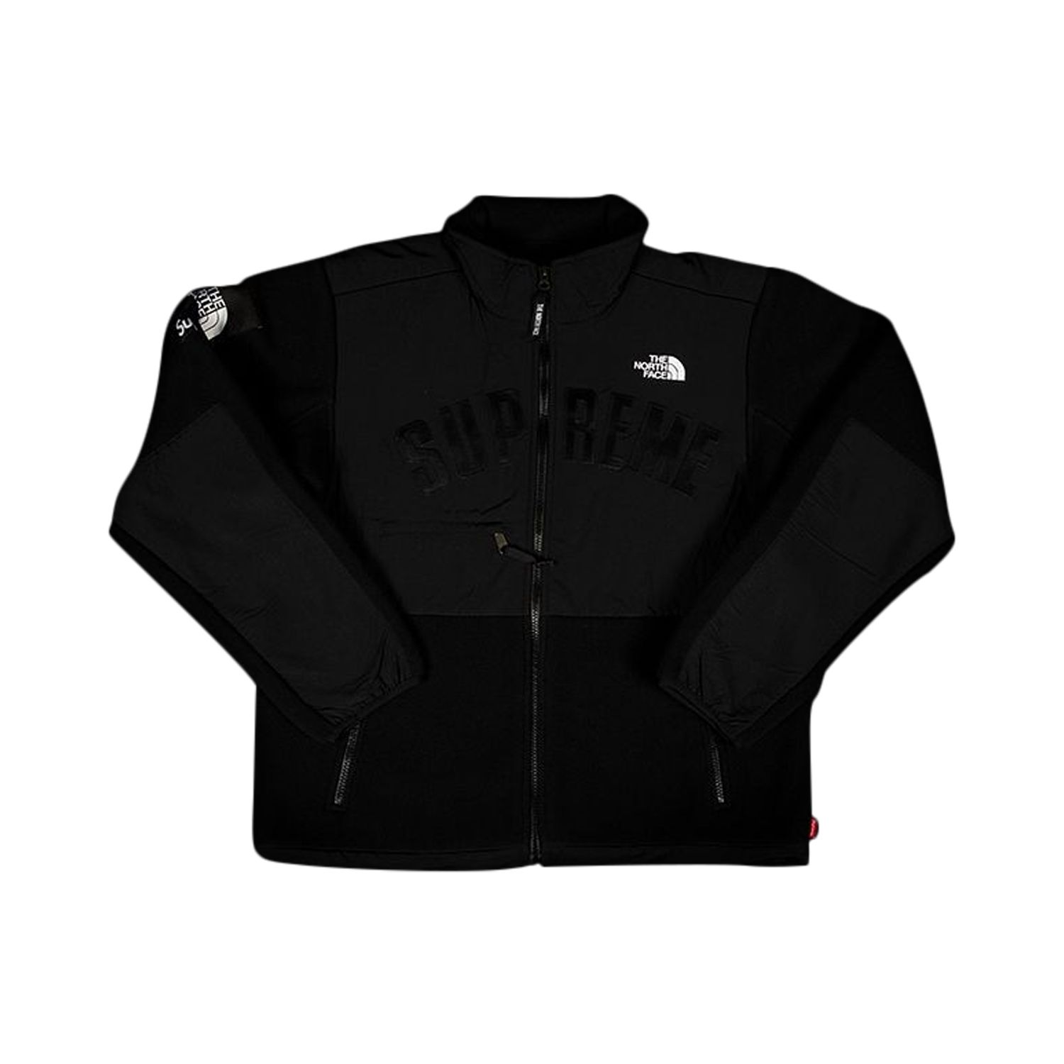 Supreme x The North Face Arc Logo Denali Fleece Jacket 'Black' | Men's Size L
