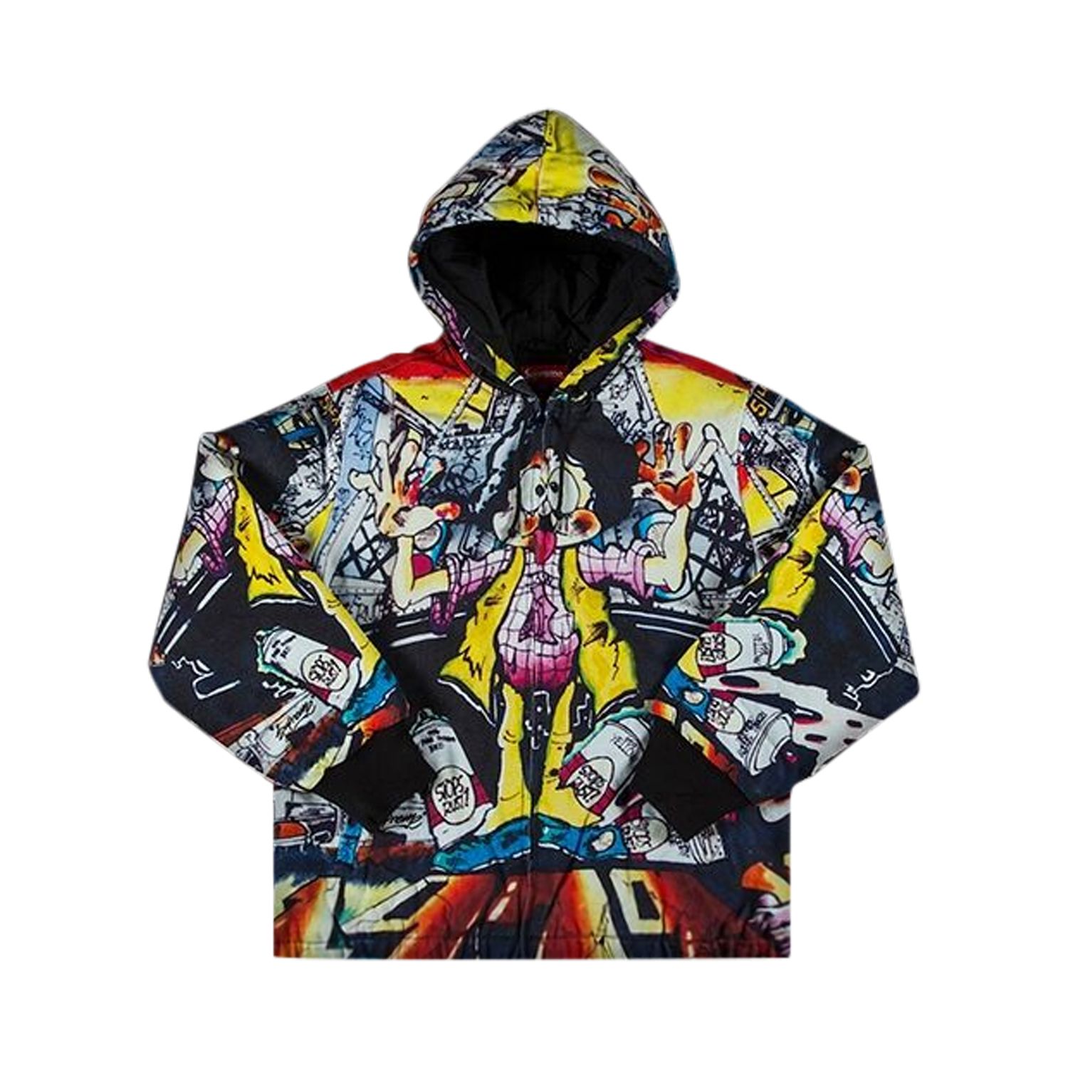 Supreme The Yard Hooded Work Jacket 'Multi' | Multi-Color | Men's Size M