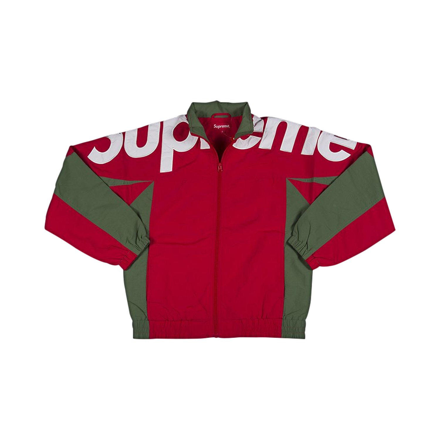 Buy Supreme Shoulder Logo Track Jacket 'Red' - FW19J88 RED | GOAT