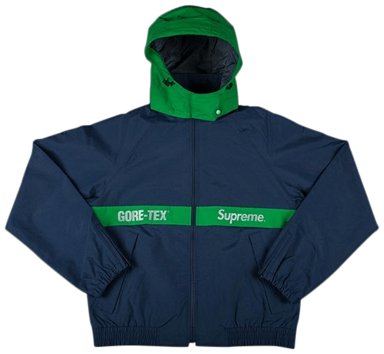 Buy Supreme Gore-Tex Court Jacket 'Navy' - FW18J62 NAVY | GOAT