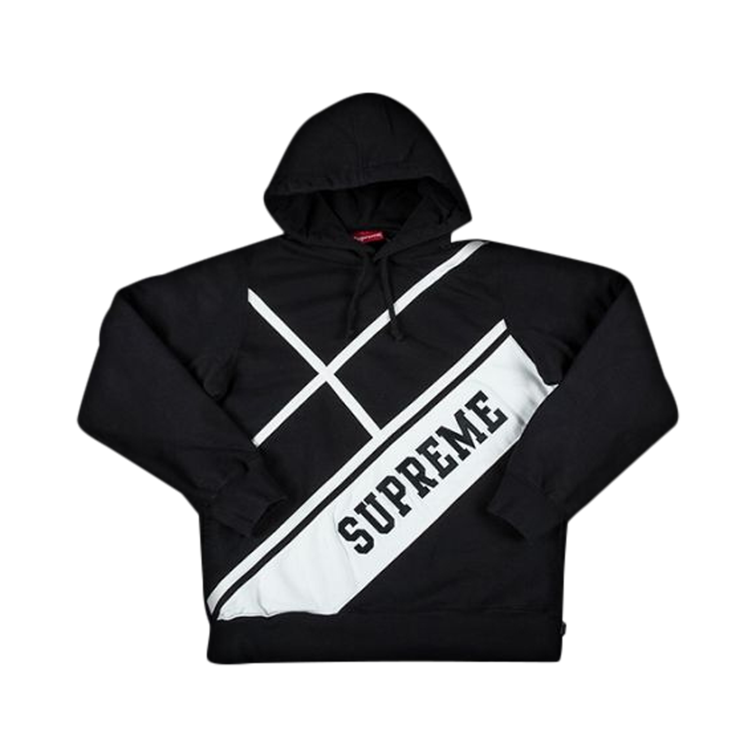 【までの】 【新品】Supreme Diagonal Hooded Sweatshirt S があります