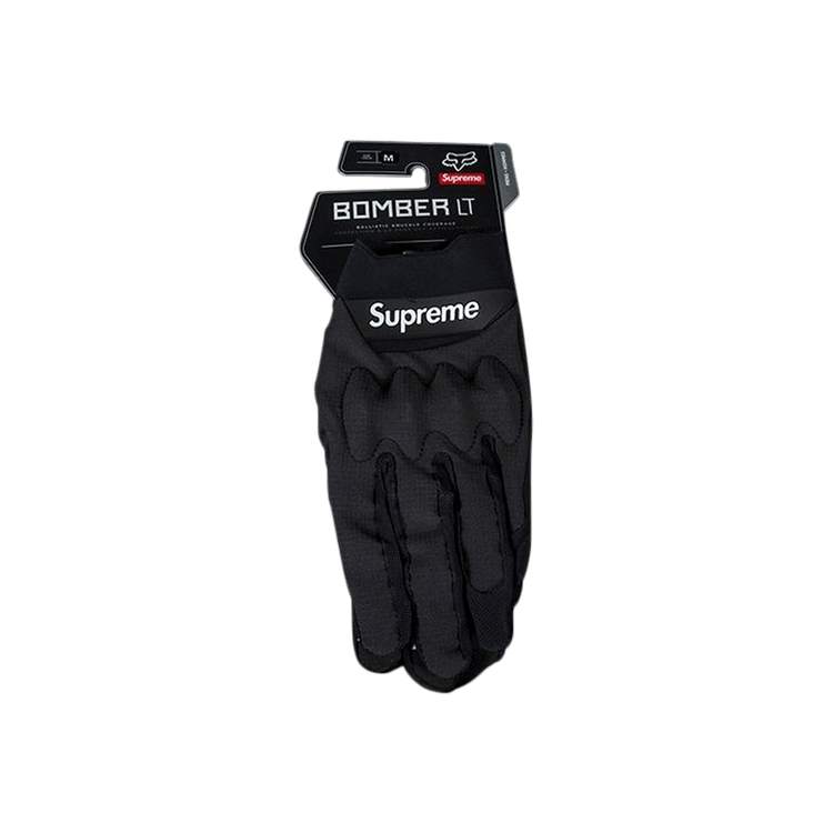 Buy Supreme x Fox Racing Bomber Lt Gloves Black SS18A7 BLACK GOAT UK