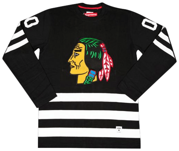 Supreme Blackhawks Top Black