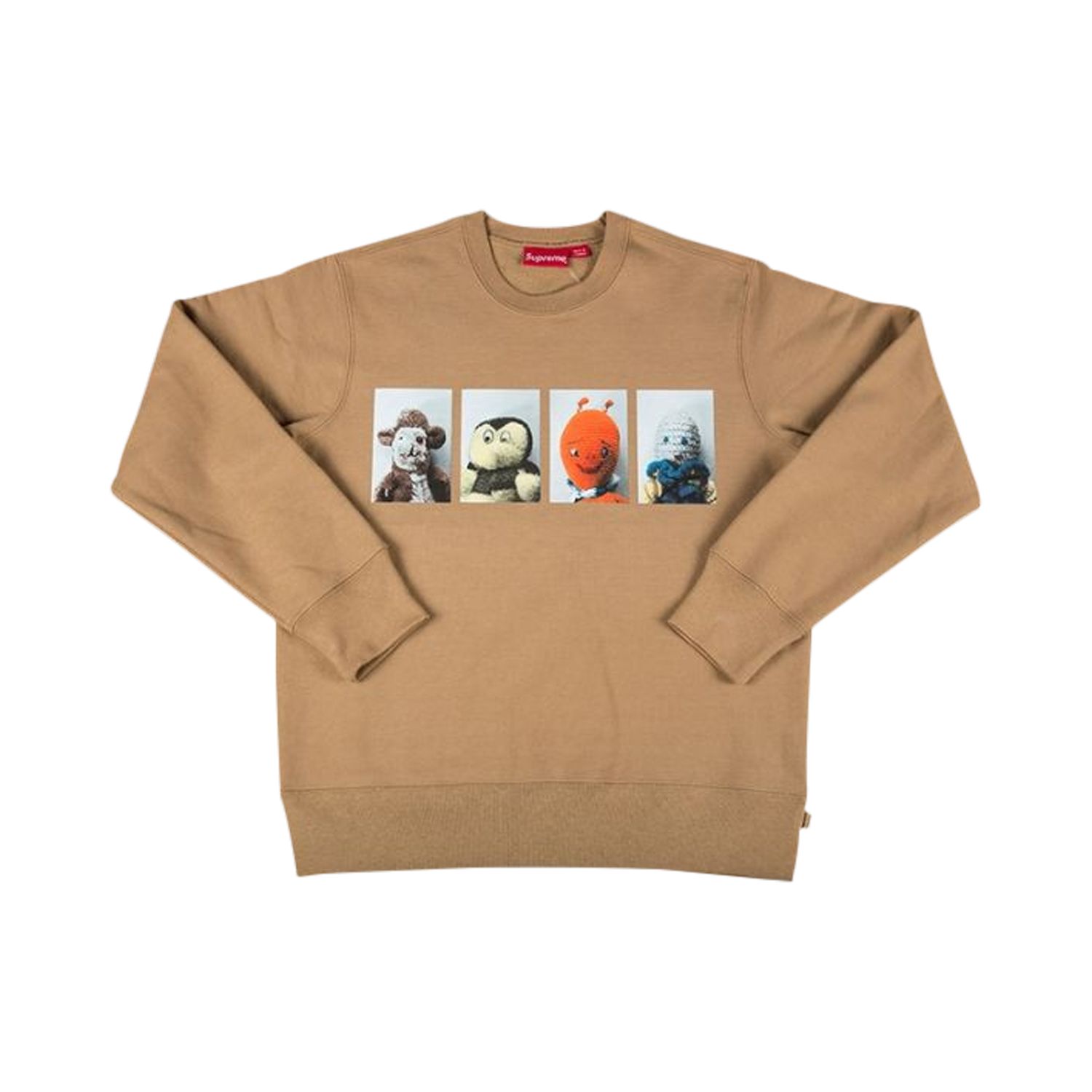 Pre-owned Supreme Mike Kelley Ahh...youth! Crewneck Sweatshirt 'brown' | Men's Size S