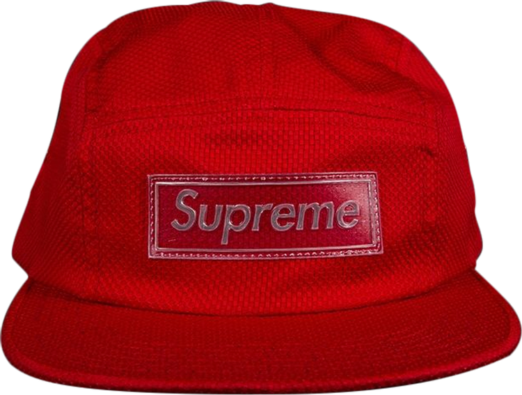 Buy Supreme Nylon Pique Camp Cap 'Red' - SS18H8 RED | GOAT