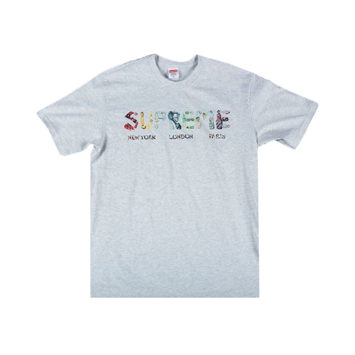 Supreme Crystals T-Shirt 'Ash Grey' | Men's Size L