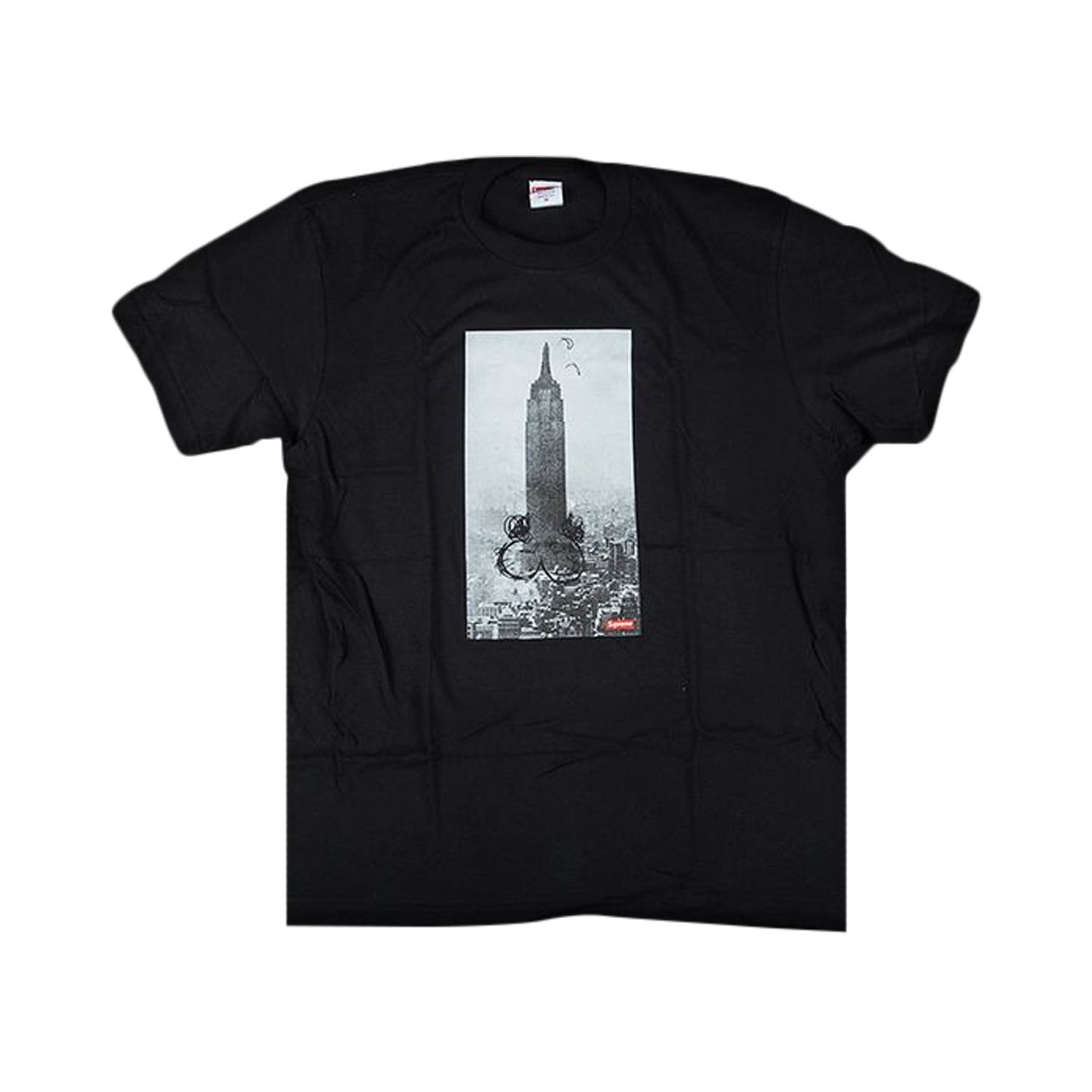 Supreme Mike Kelley The Empire State Building T-Shirt 'Black' | Men's Size L