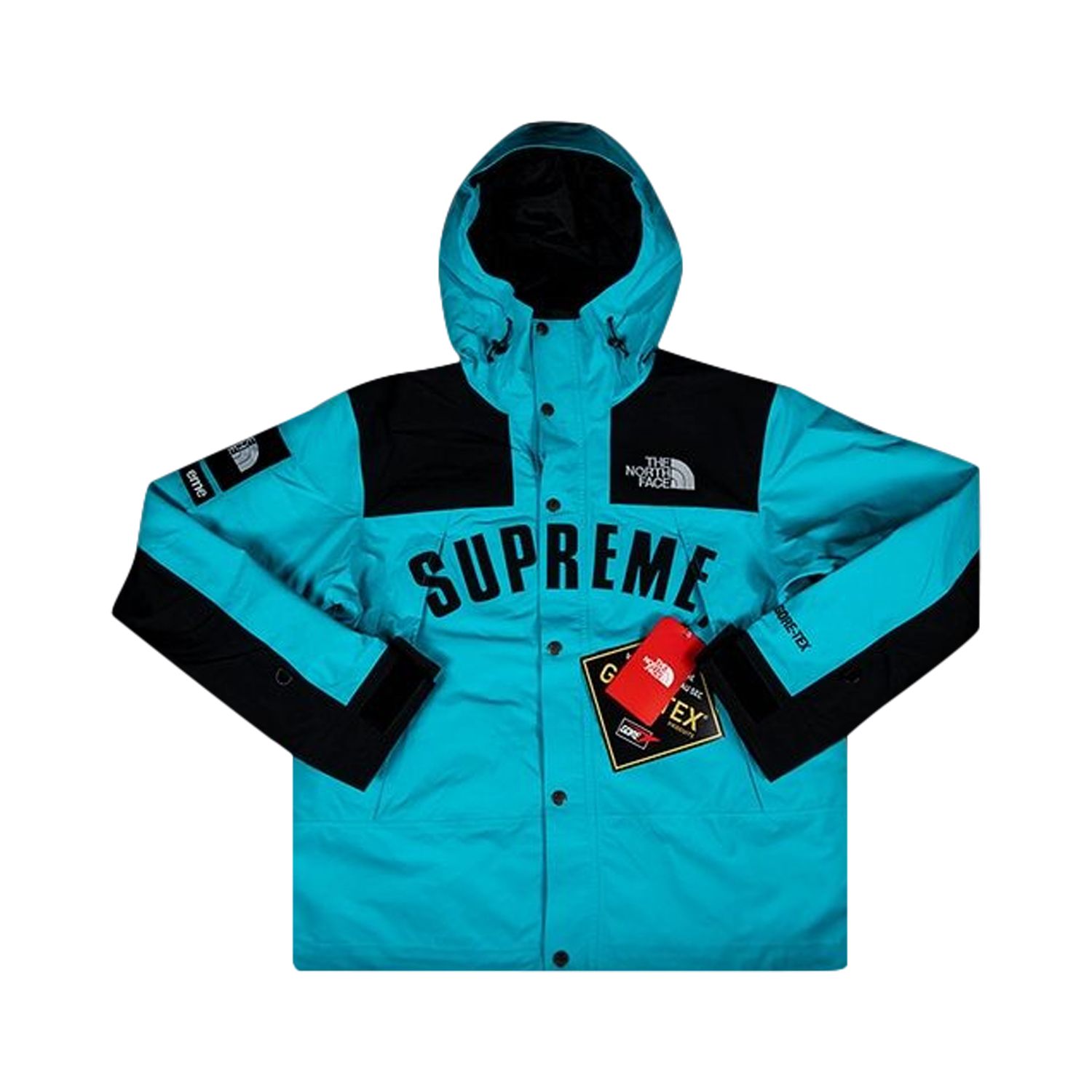 Supreme x The North Face Arc Logo Mountain Parka 'Teal' | Men's Size XL