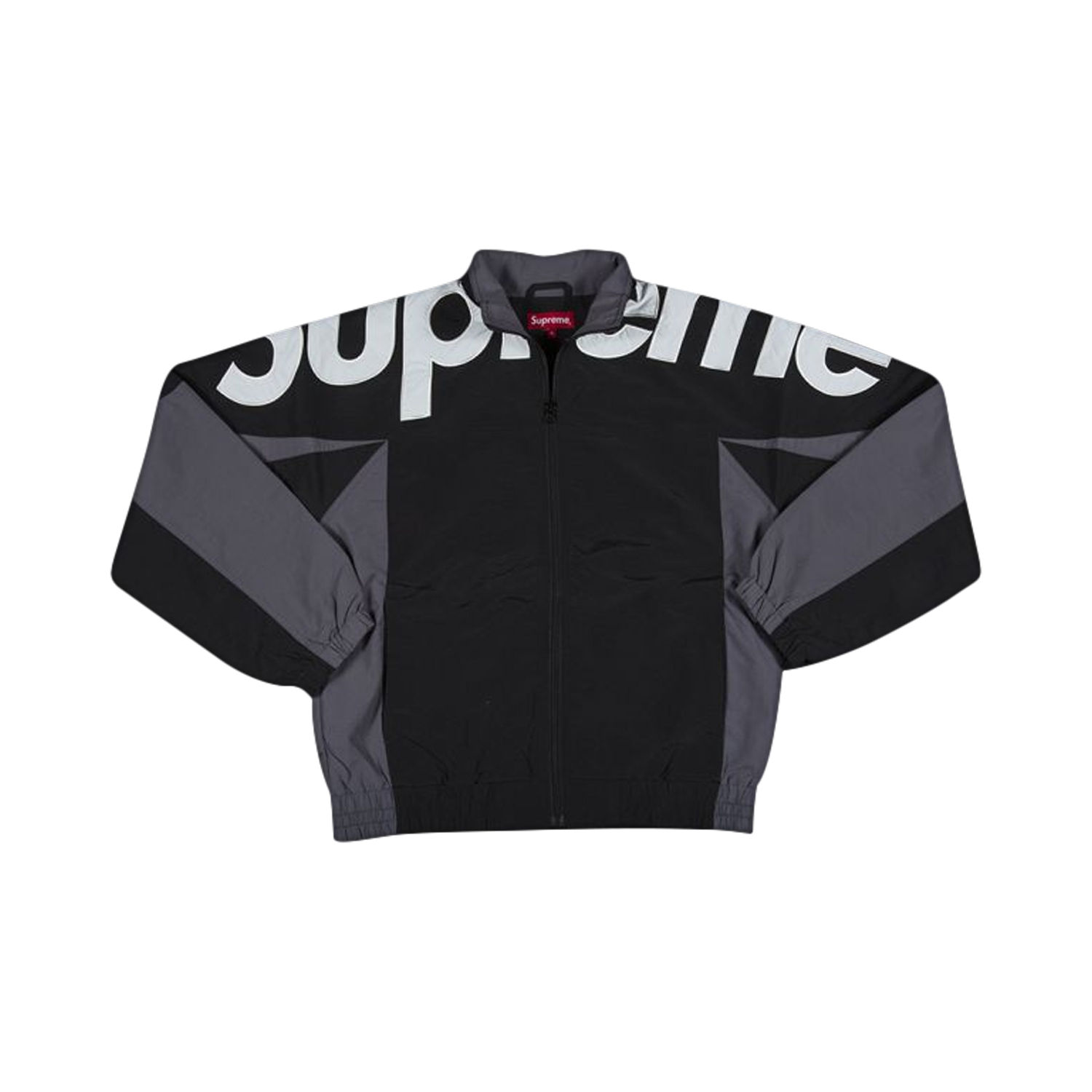 Supreme Shoulder Logo Track Jacket 'Black'