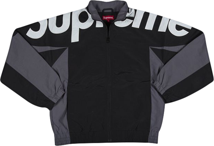 Buy Supreme Shoulder Logo Track Jacket 'Black' - FW19J88 BLACK