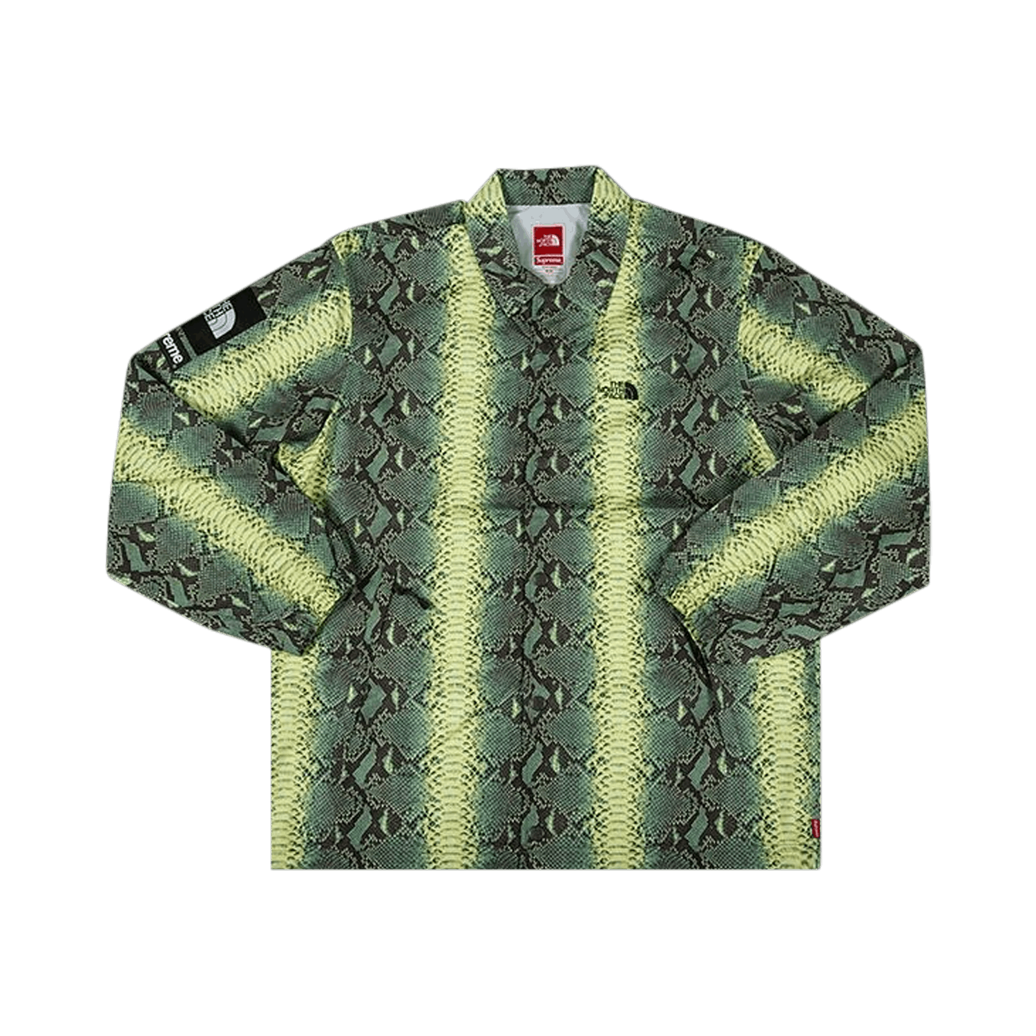 新品 Supreme/The North Face Snakeskin Taped Seam Coaches Jacket M  