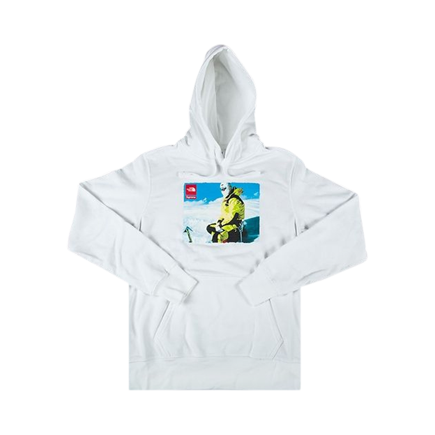 Pre-owned Supreme X The North Face Photo Hooded Sweatshirt 'white'