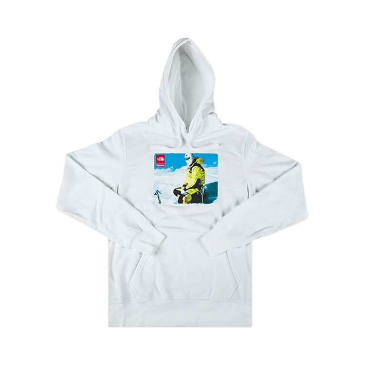 Size m Supreme x The North Face Photo Hooded Sweatshirt White