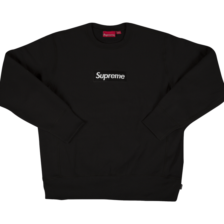 Size xl Supreme Box Logo Crewneck Sweatshirt 'Black'