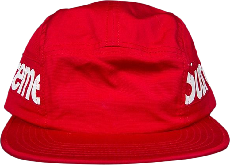 Buy Supreme Side Panel Camp Cap 'Red' - FW18H28 RED
