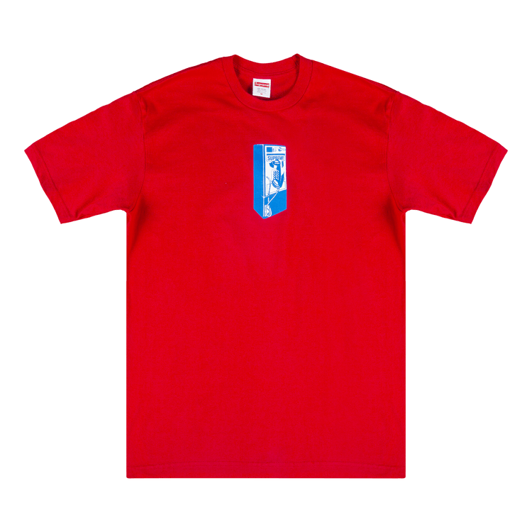 Buy Supreme Payphone T Shirt Red FW18T37 RED GOAT UK