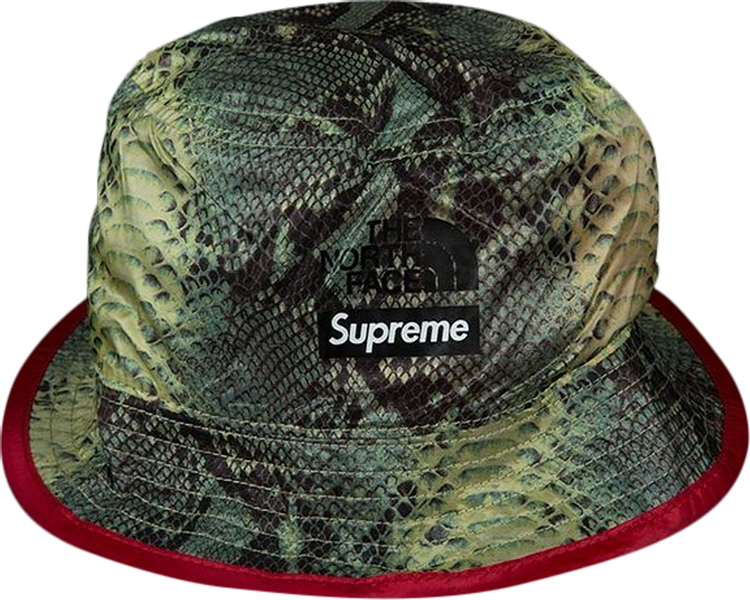 Supreme x The North Face Snakeskin Packable Reversible Crusher