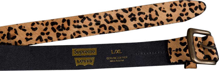 Supreme x Levi's Leopard Belt 'Leopard'