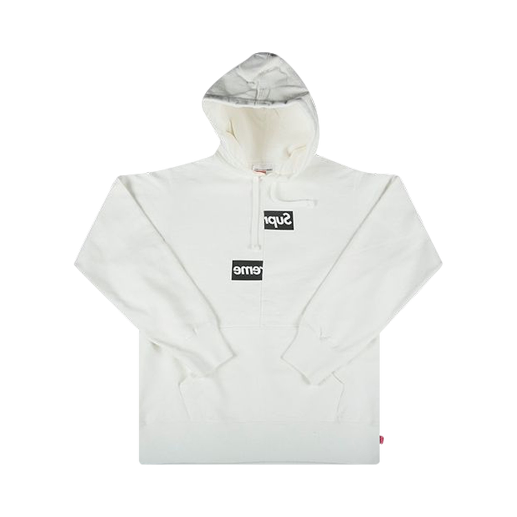 Supreme x Comme des Garçons Shirt Split Box Logo Hooded Sweatshirt