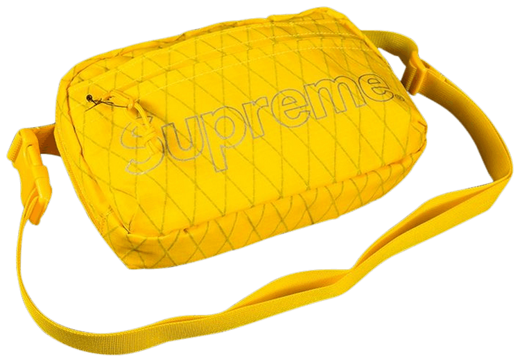 Buy Supreme Shoulder Bag 'Yellow' - FW18B10 YELLOW | GOAT Buy Supreme Shoulder Bag 'Yellow' - FW18B10 YELLOW | GOAT
