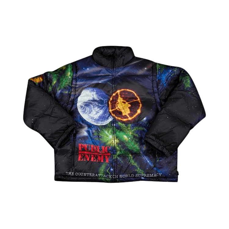 Supreme public enemy puffer best sale