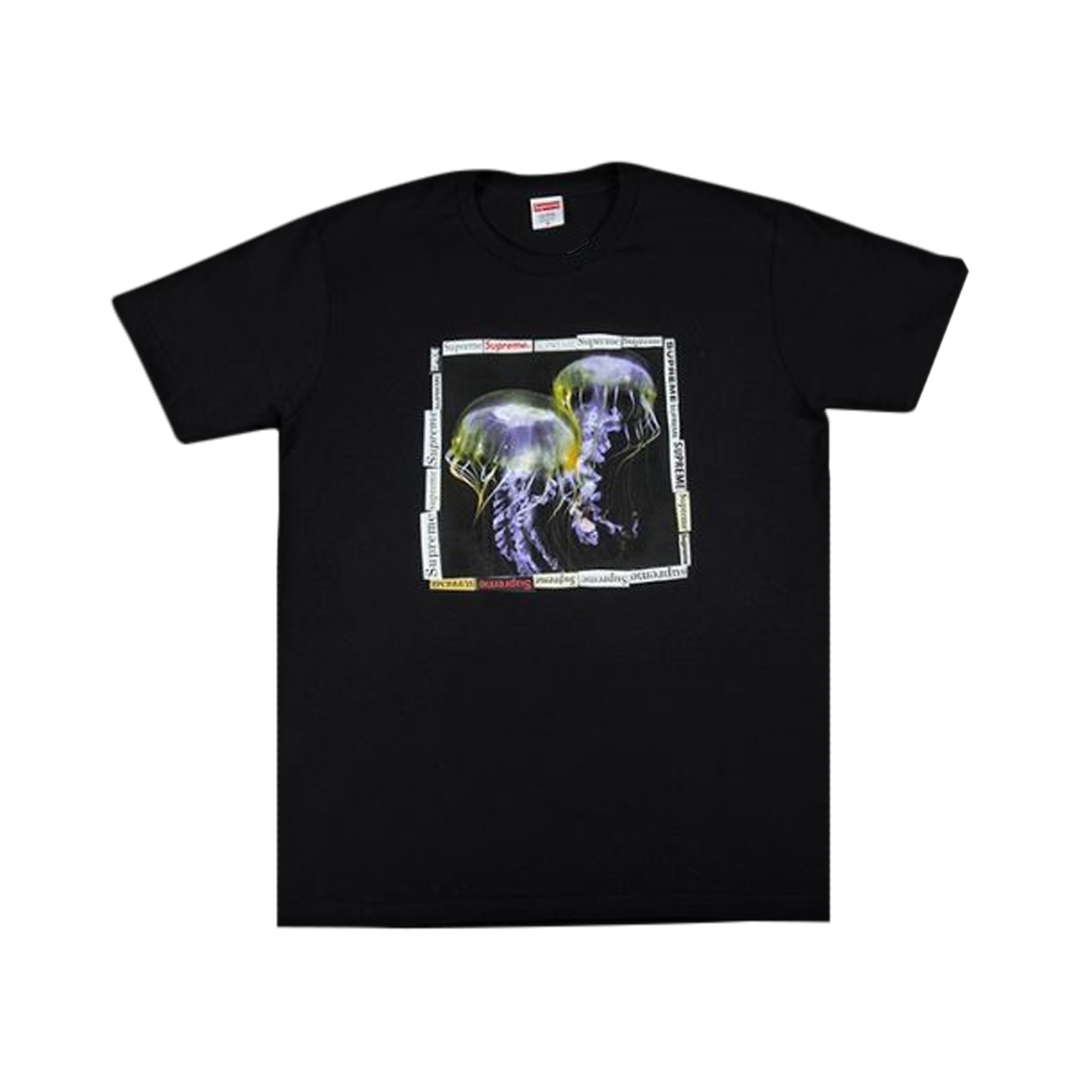 Buy Supreme Jellyfish T-Shirt 'Black' - SS18T31 BLACK | GOAT