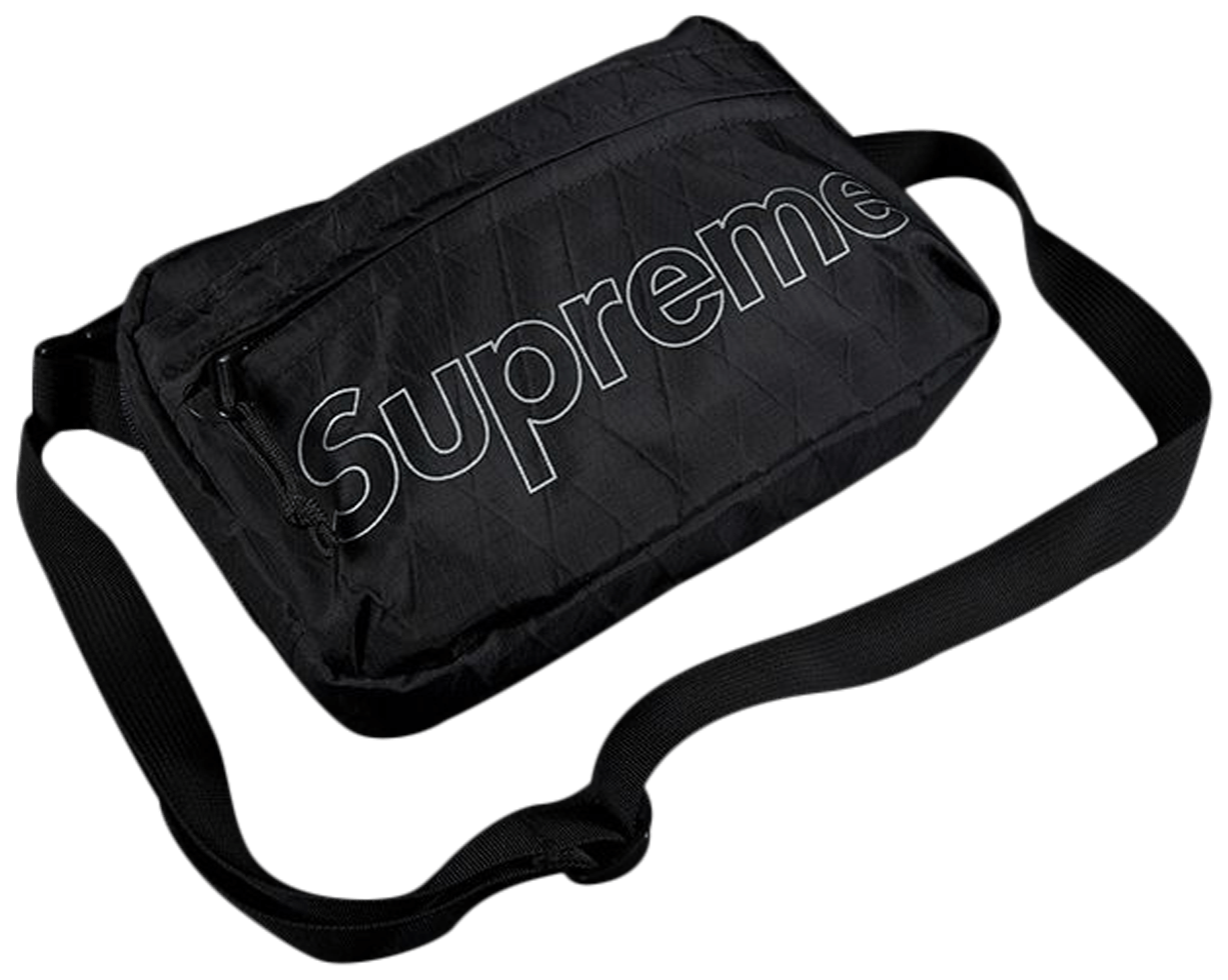 Buy Supreme Shoulder Bag 'Black' FW18B10 BLACK GOAT