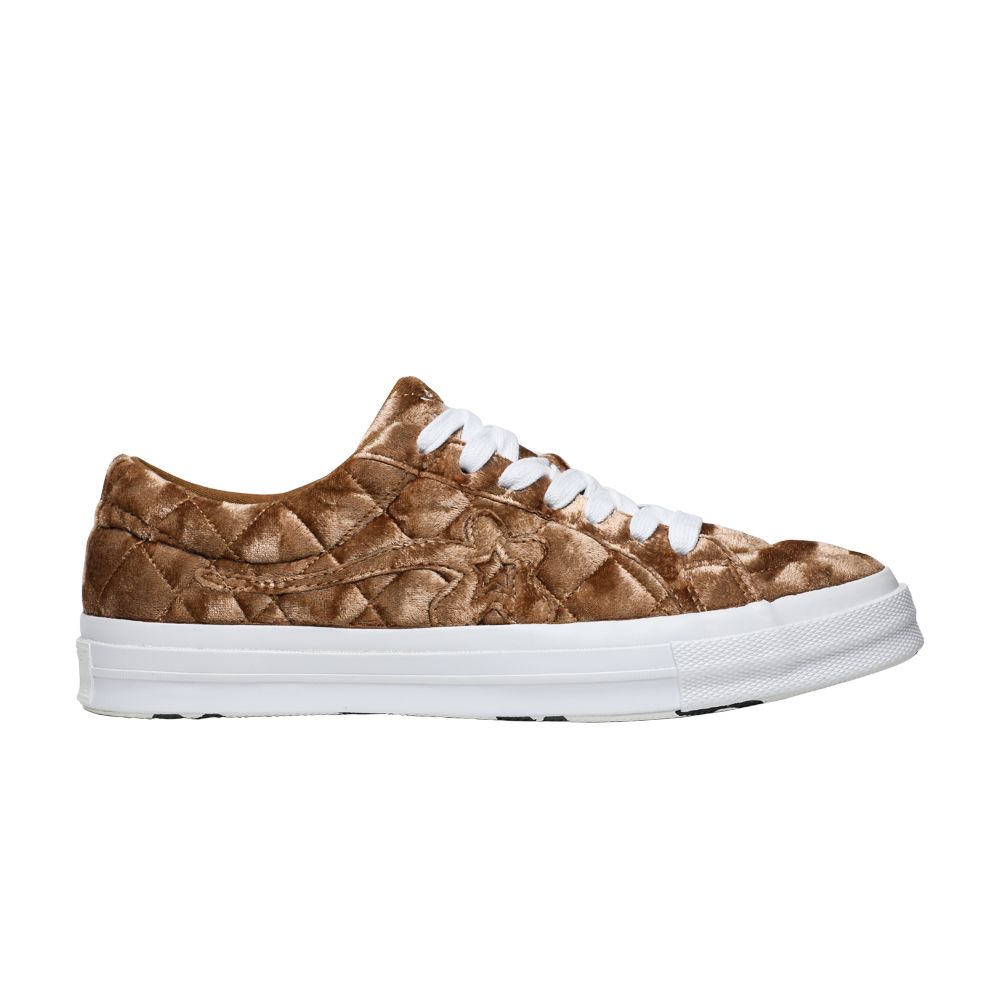 Converse Golf Le Fleur x One Star 'Quilted Velvet Brown' | Men's Size 10.5