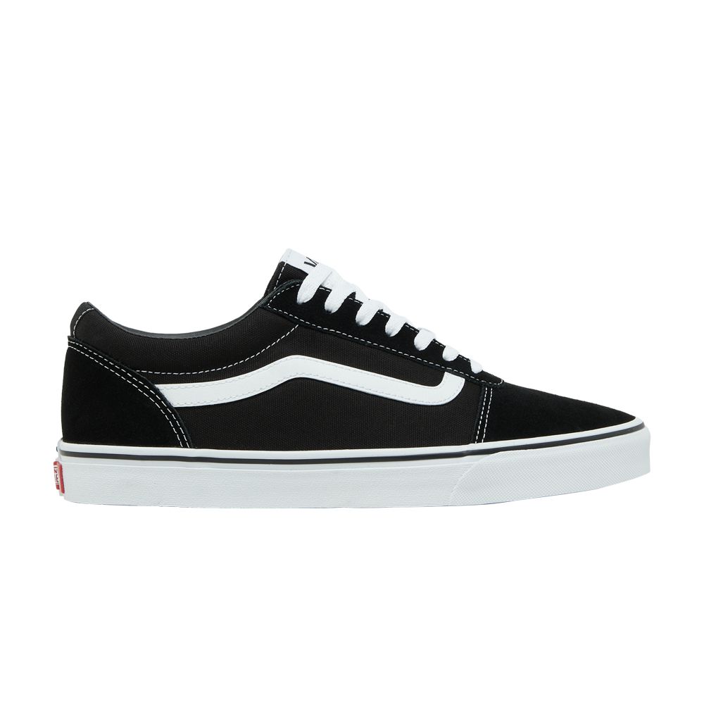 Vans Ward Suede Canvas 'Black White' | Men's Size 11.5