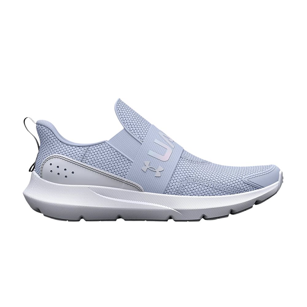 Under Armour Surge 3 Slip PS 'Oxford Blue White' | Kid's Size 13 - 3026532-400