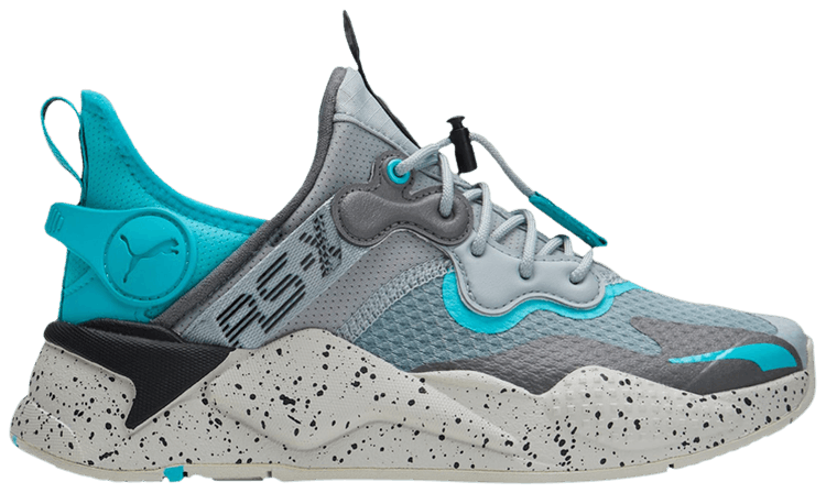 Puma RS X T3CH TR3K Big Kid Quarry Scuba Blue Speckled