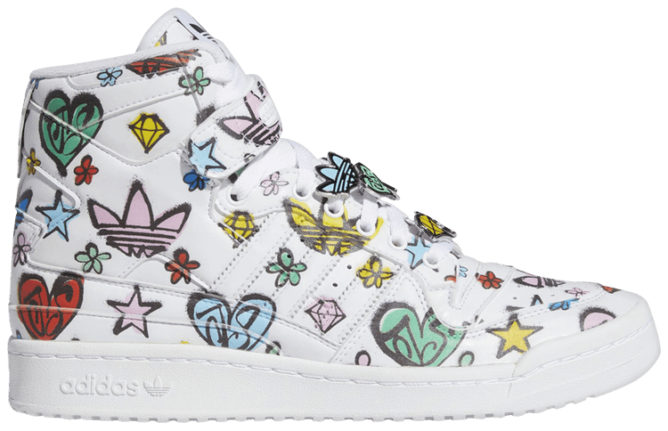S A L E★adidas X Jeremy Scott Forum 84 High★人気コラボ Buy Jeremy Scott x Forum 84 High 'Monogram' - HQ1128 | GOAT